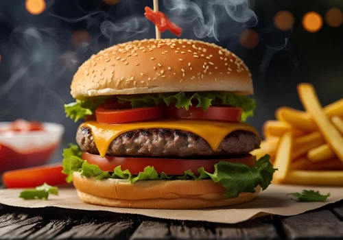 Cook Out Style Burger