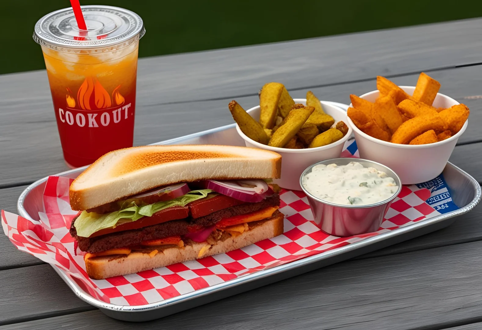 Jr. Tray with BLT Sandwich  Served with 2 sides & a drink