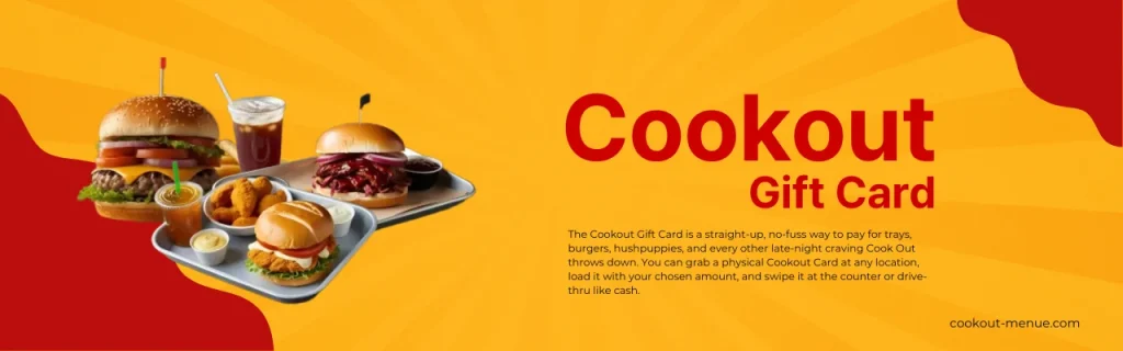 Buy a cookout Gift Card